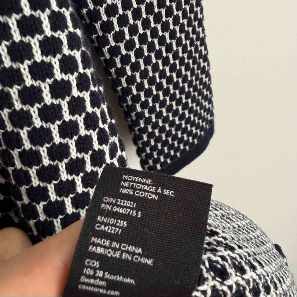 COS Textured Knit Sweater Dress - Picture 6 of 8